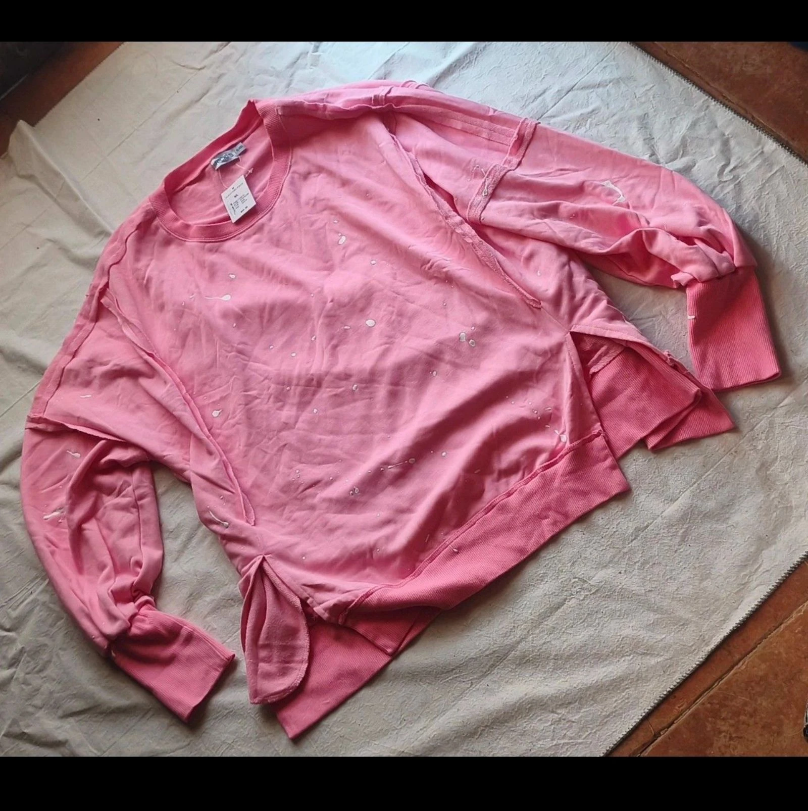 Oversized roze trui van Ricki's (nieuw met labels) | Maat XL – photo 5